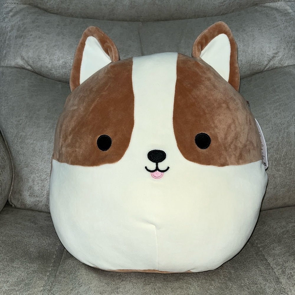 🐕Squishmallows Reginald the Corgi Dog 12”! NWT